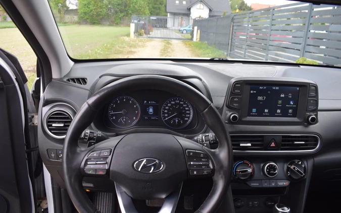 Hyundai Kona cena 69900 przebieg: 53500, rok produkcji 2019 z Sierpc małe 137